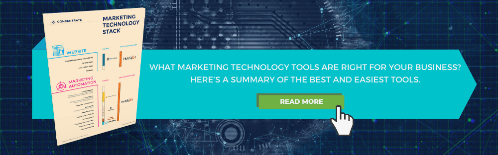 Marketing technology tools to support B2B lead generation